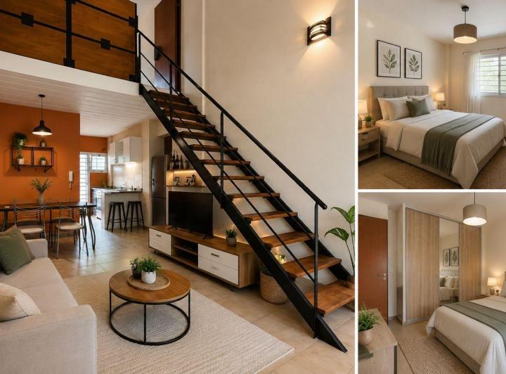 Departamento · 60m² · 2 Ambientes · 1 Cochera