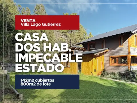 Casa a la venta de 2 habitaciones en bariloche