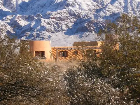 Acogedora casa en san alberto, uspallata, mendoza