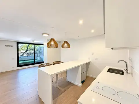 Departamento, un ambiente, pichincha, rosario, alquiler
