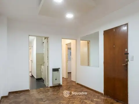 Venta - departamento 1 dormitorio con 2 patios - barrio martin, rosario.