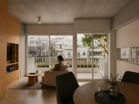 Departamento piso exclusivo de 1 dormitorio a metros del rio