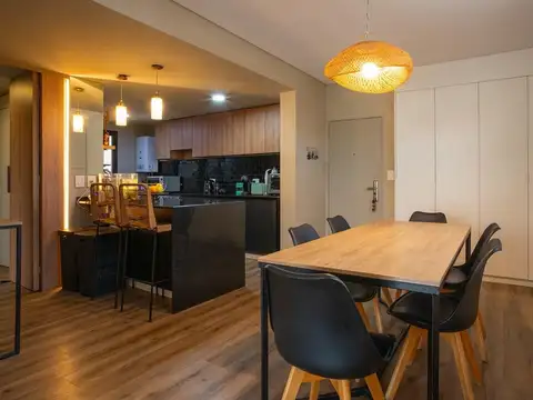 Venta/permuta departamento de dos dormitorios con terraza exclusiva y cochera. lourdes - rosario