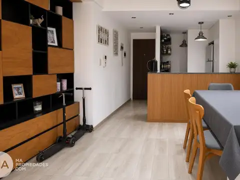 Venta | departamento 2 dormitorios con cochera - santiago 1000 - lourdes rosario