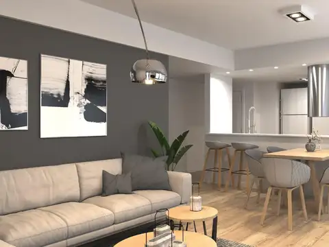 Venta - departamento de 2 dormitorios a estrenar, balcon con parrillero exc- parque españa, rosario.