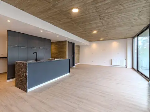 Venta - departamento piso exclusivo de dos dormitorios con cochera a estrenar, zona rio, rosario.