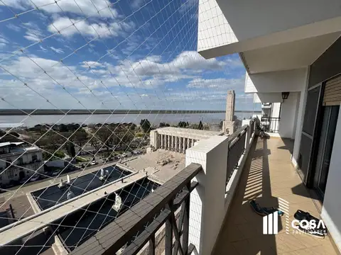 Venta departamento 5 dormitorios con 2 cocheras frente al monumento nacional