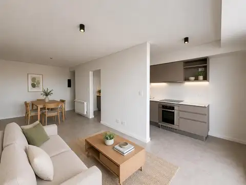 Venta departamento de tres dormitorios con balcón y amenities. calidad fundar. rosario, puerto norte