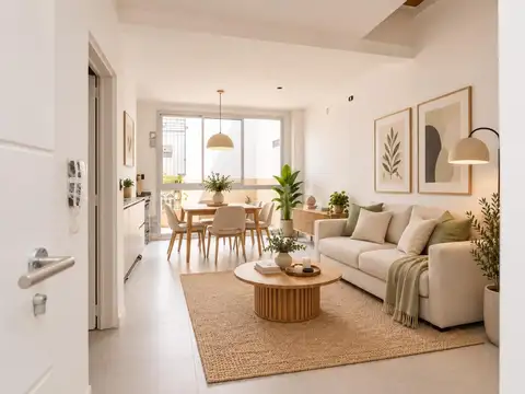 Venta ph tres ambientes al contrafrente con terraza en duplex en villa devoto