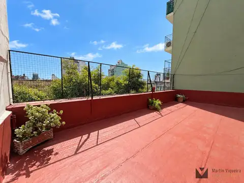 Ph con gran terraza + 2 balcones en boedo