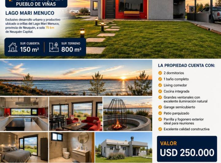 Casa · 160m² · 2 Dormitorios