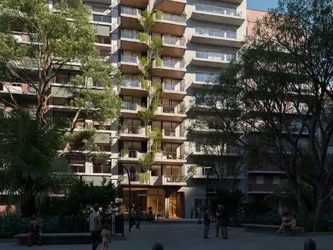 Departamento en venta a estrenar de 1 ambiente en palermo chico
