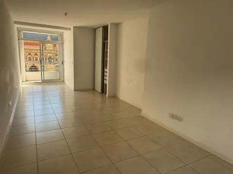 Departamento en alquiler recoleta 1 ambiente - edificio con pileta y parrilla