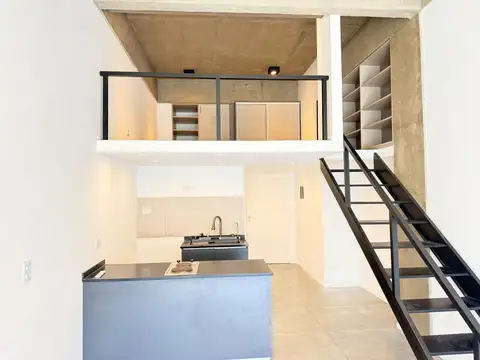 Alquiler departamento tipo loft en edificio con amenities en parque chacabuco
