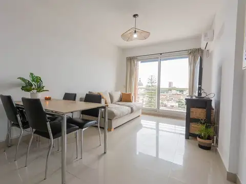 Depto alquiler dos amb.  v devoto amoblado pileta