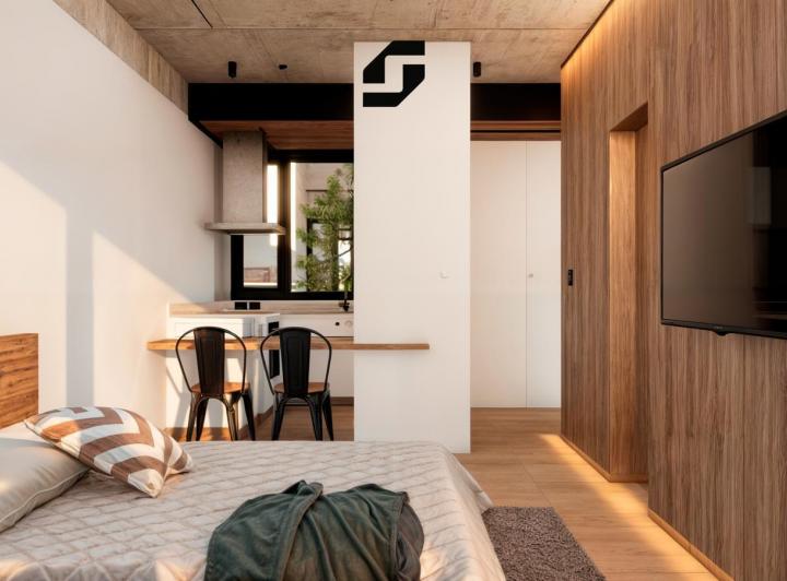 Departamento · 26m² · 1 Ambiente