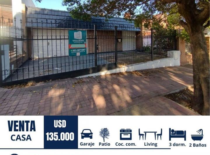 Casa · 154m² · 6 Ambientes · 1 Cochera
