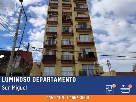 Departamento - alquiler - argentina, san miguel - int. irigoin 949
