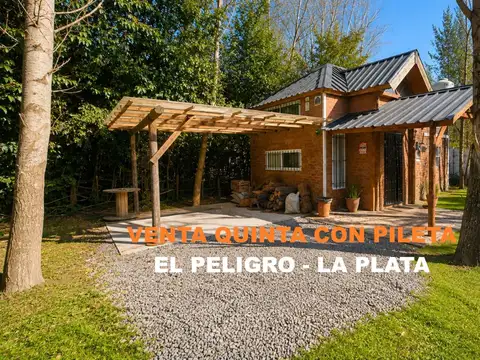 Venta quinta con pileta en el peligro, la plata
