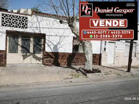 Venta – casa 3 ambientes c/patio – 144 m2