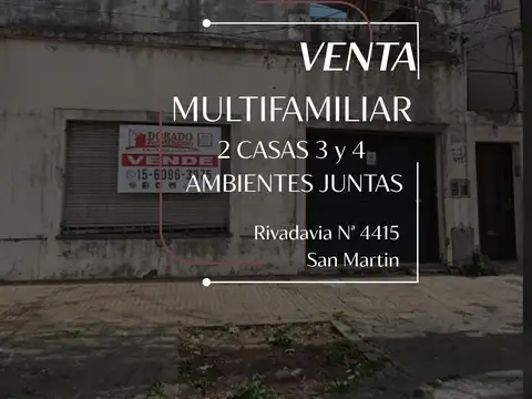 Multifamiliar 4 amb + 3 amb con terreza