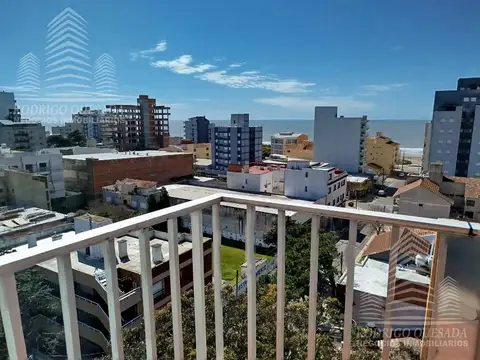 2 ambientes, vista abierta al mar y a la ciudad