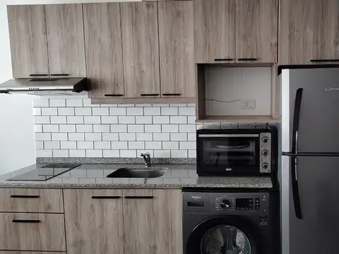 Venta dpto monoamb moderno con balcon fte haedo
