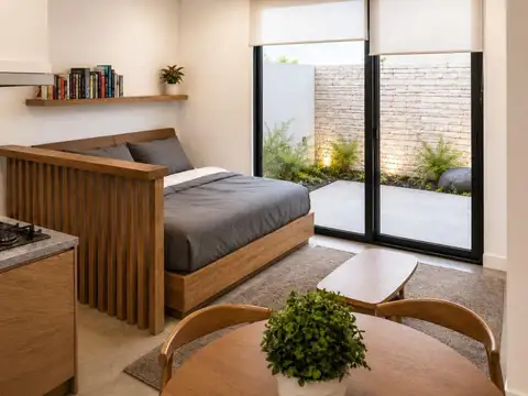Departamento monoambiente a estrenar en punta mogotes