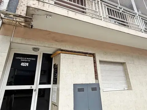 Departamento 3 ambientes con patio en villa ballester