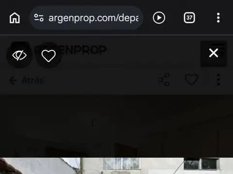 Departamento pb merlo 2 amb con patio, cochera apto crédito