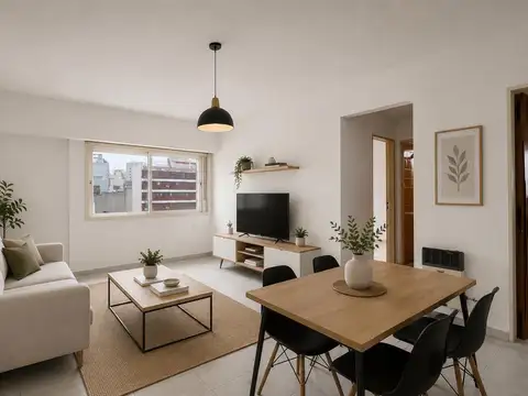 Departamento 2 ambientes en venta en ramos mejía sur. muy luminoso.
