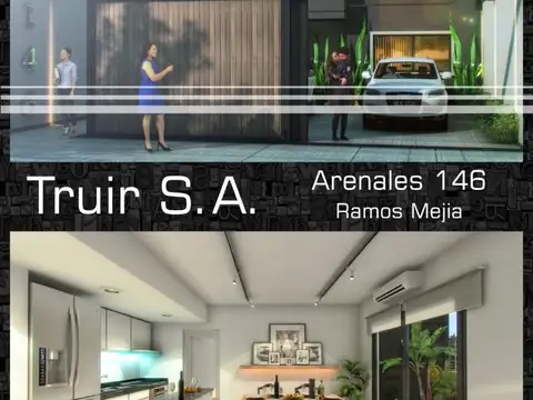 *departamento 2 amb en pozo ramos mejia*