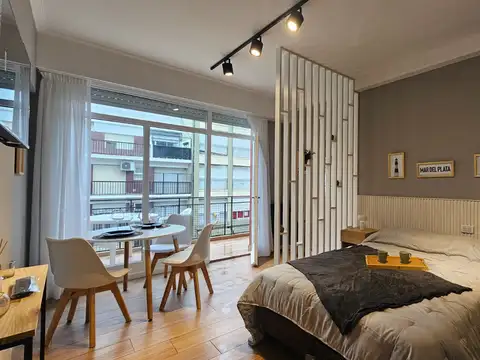 Departamento de 1 amb externo con balcon