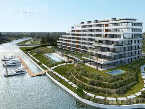 Departamento 3 ambientes con terraza en venta en acqua marinas, nordelta