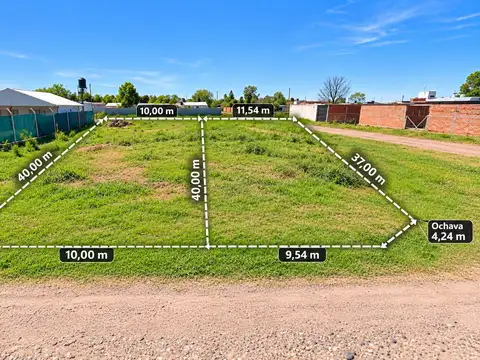 Venta de terreno en esquina 497 m² sanchez/ramallo