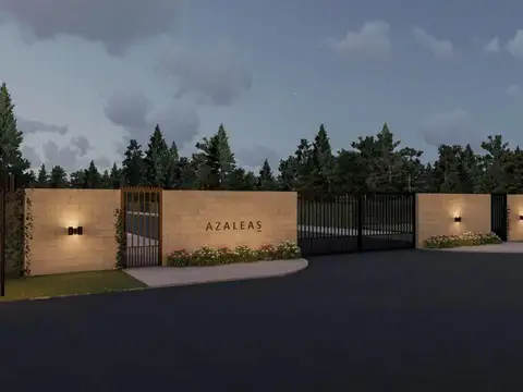 Terreno en azaleas barrio cerrado