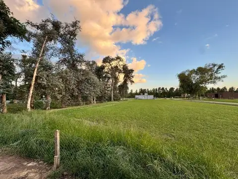 Venta terreno arbolado en el espinillo golf lujan
