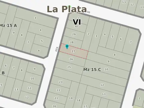 Lote en venta city bell la plata