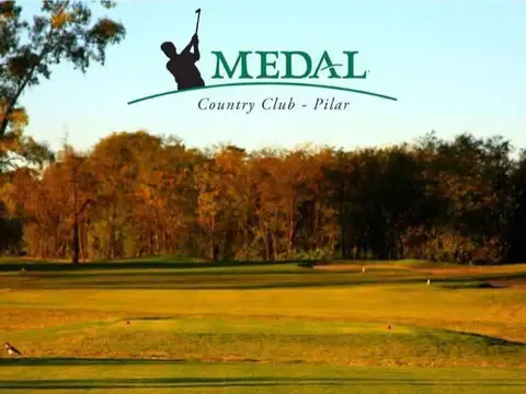 Lote interno en venta en medal country club, pilar