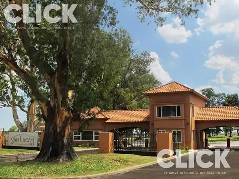 Lote a la venta en barrio san lucas