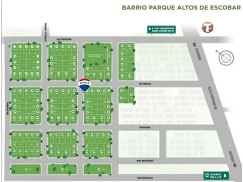 Venta lote de 304 metros barrio parque de escobar