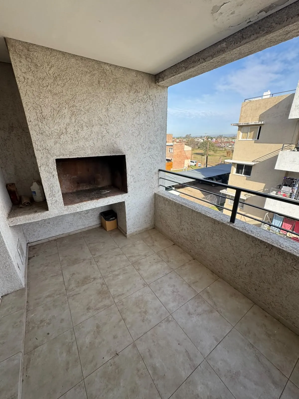 Enorme Depto con Balcon con Asador!