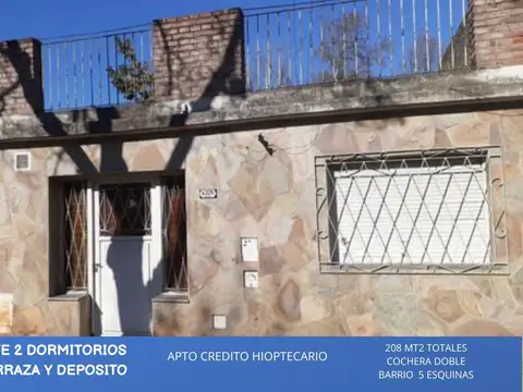 Casa al frente c/patio, galpón y terraza - godoy