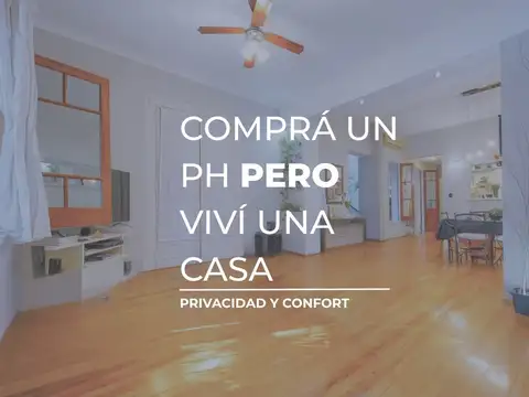 Venta casa  ph caballito 4 ambientes cochera patio