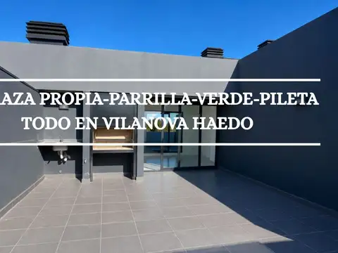 Dpto. venta 4 ambientes vilanova haedo c/terraza