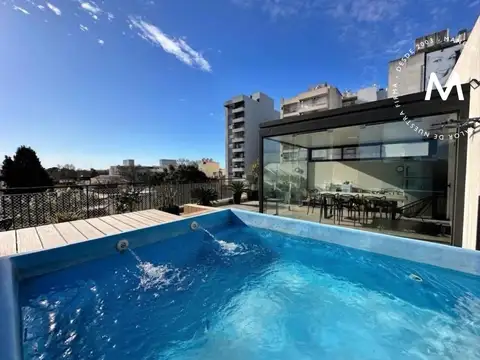 Apto crédito - departamento en venta de 3 ambientes con terraza privada y cocheras - villa ballester