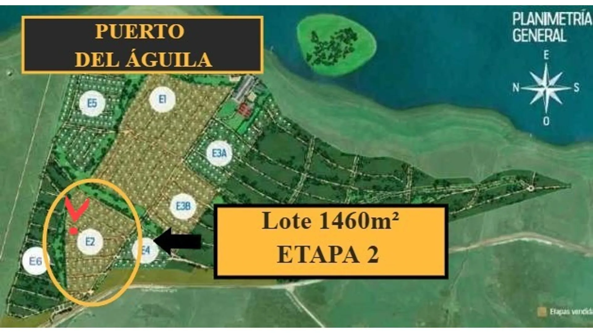 PUERTO DEL ÁGUILA. Country y Club Naútico. TERRENO EN VENTA