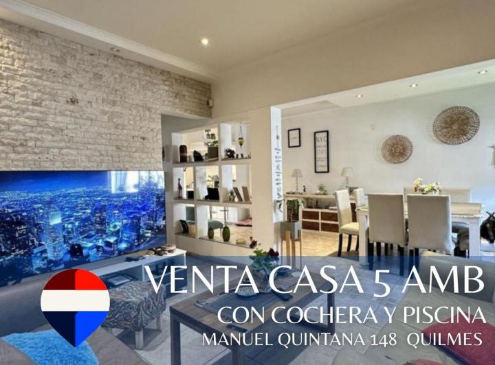 Casa · 232m² · 6 Ambientes · 2 Cocheras