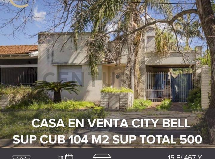 Casa · 104m² · 4 Ambientes · 1 Cochera