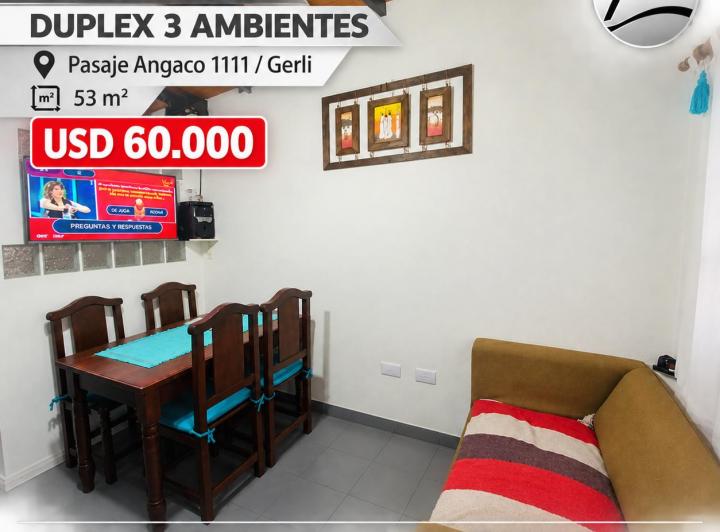 Departamento · 53m² · 3 Ambientes